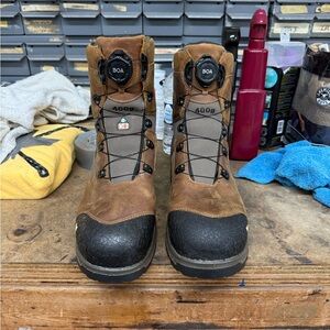 Irish Setters Kasota Brown and Black BOA Work Boots